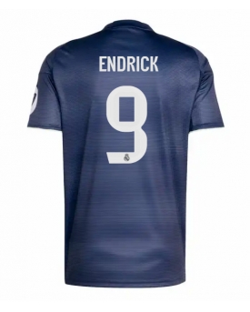 Billige Fotballdrakt Real Madrid Endrick #9 Replika Bortedrakt 2025-26 Kortermet Billige Fotballdrakt Real Madrid Endrick #9 Replika Bortedrakt 2025-26 Kortermet